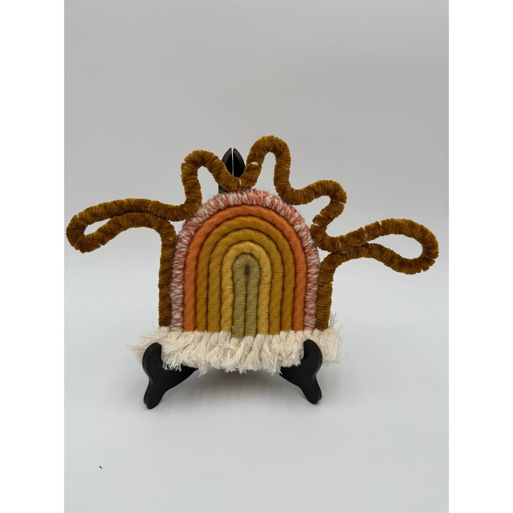 Handmade Macrame Pot Trivet - Picture 2 of 6